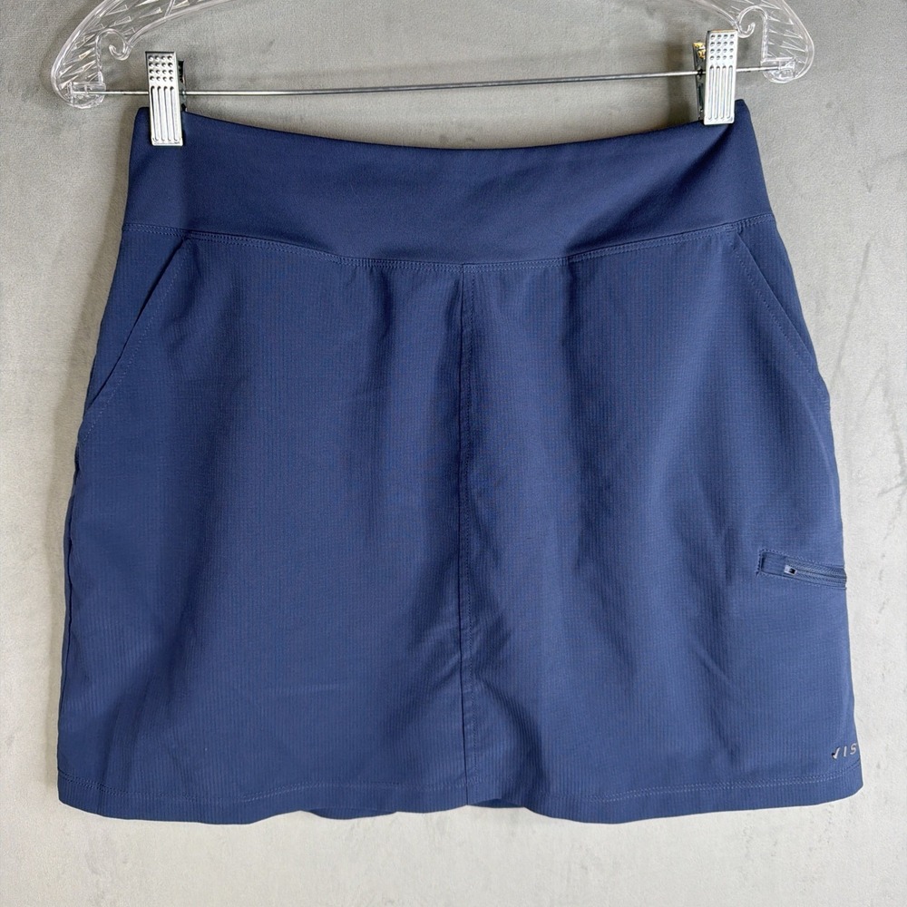Orvis Skort Women S Blue Athletic Stretch Skirt Shorts Activewear
